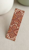 Artisanal Henna Bookmark with Tassel